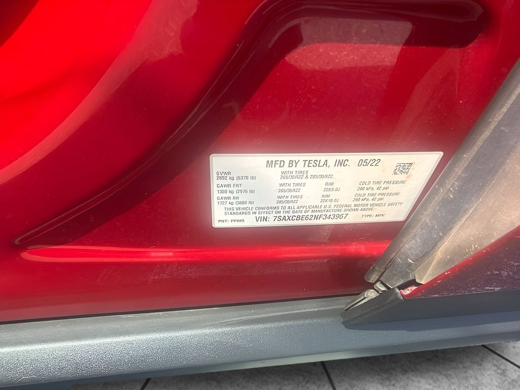 Used 2022 Tesla Model X Plaid AWD/4WD image 22