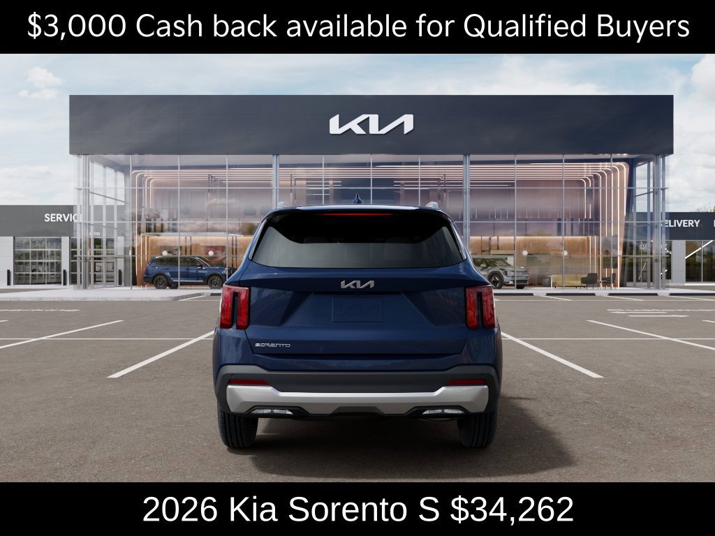 New 2026 Kia Sorento S w/ S Panoramic Sunroof Package FWD image 6