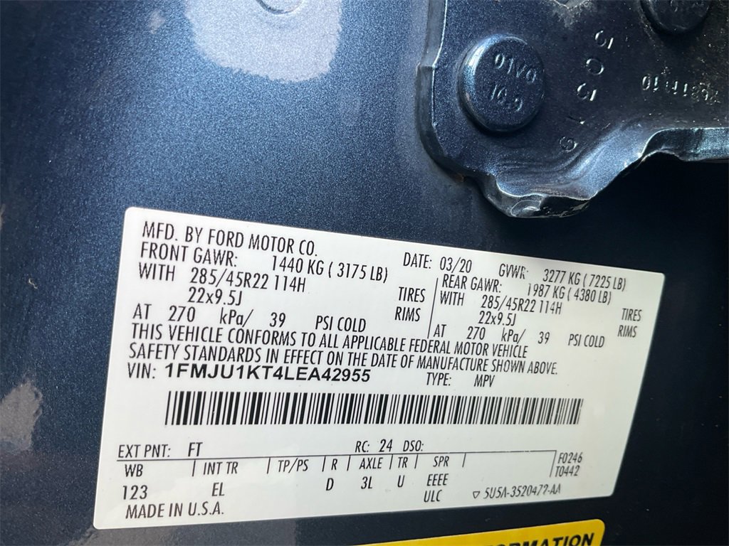 Used 2020 Ford Expedition Limited w/ Equipment Group 302A image 18