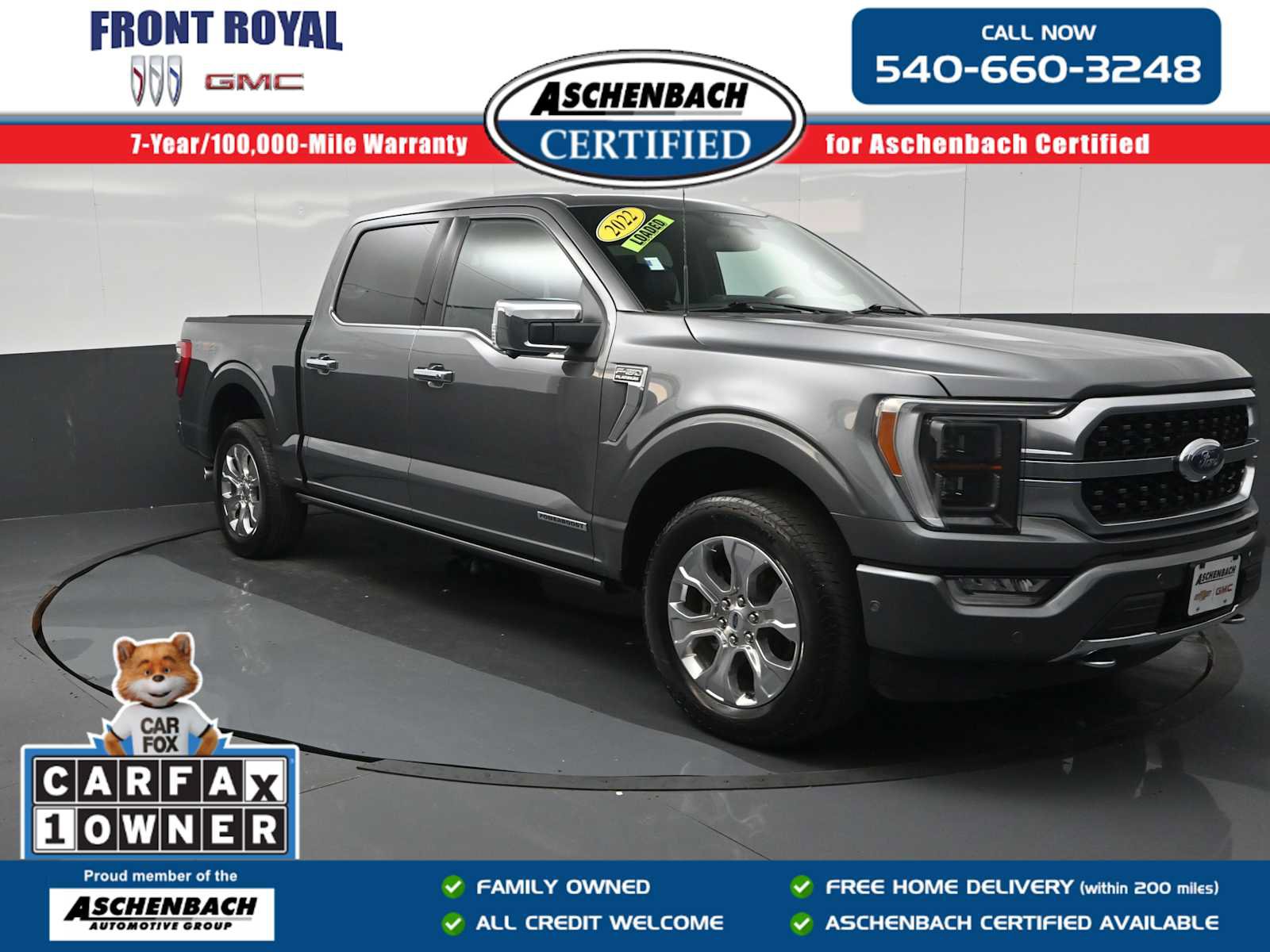 Used 2022 Ford F150 Platinum w/ Equipment Group 701A High