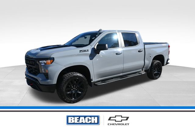 Used 2024 Chevrolet Silverado 1500 Custom Trail Boss w/ LPO, Dark Essentials Package image 1