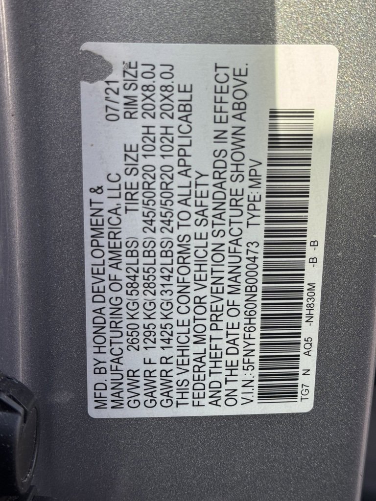 Used 2022 Honda Pilot Touring image 34