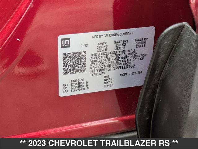 Used 2023 Chevrolet TrailBlazer RS image 23