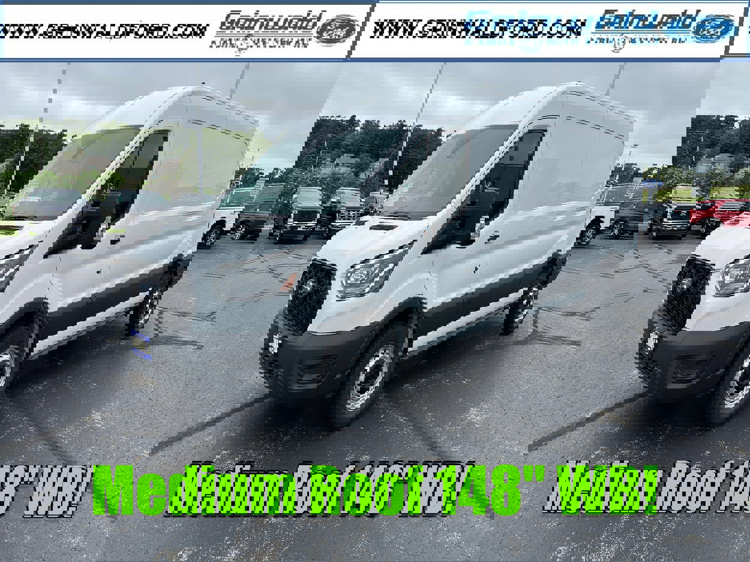 New 2025 Ford Transit 250 148 Medium Roof w/ Load Area Protection Package image 1