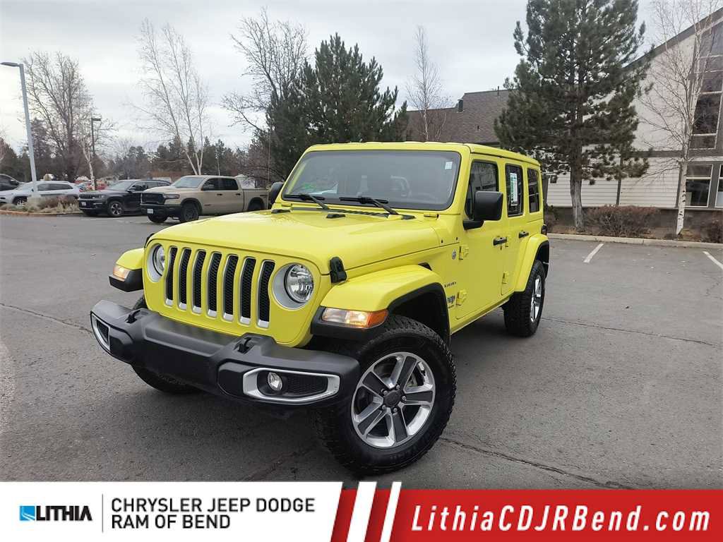 Used 2023 Jeep Wrangler Sahara image 1