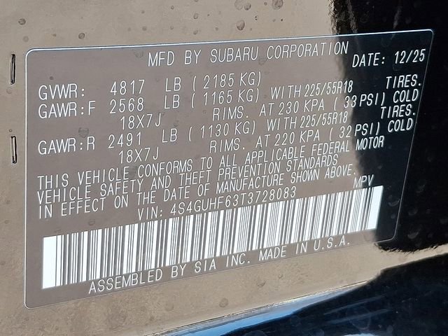 New 2026 Subaru Crosstrek 2.5i Sport w/ Crosstrek Mirror Package image 10