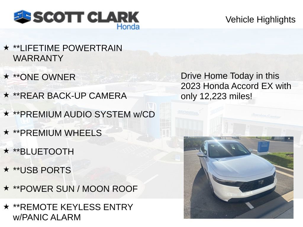 Used 2023 Honda Accord EX image 3
