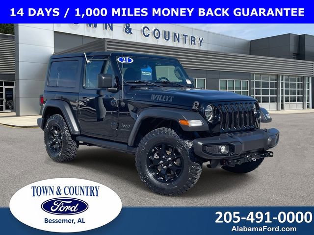 Used 2021 Jeep Wrangler Willys image 1