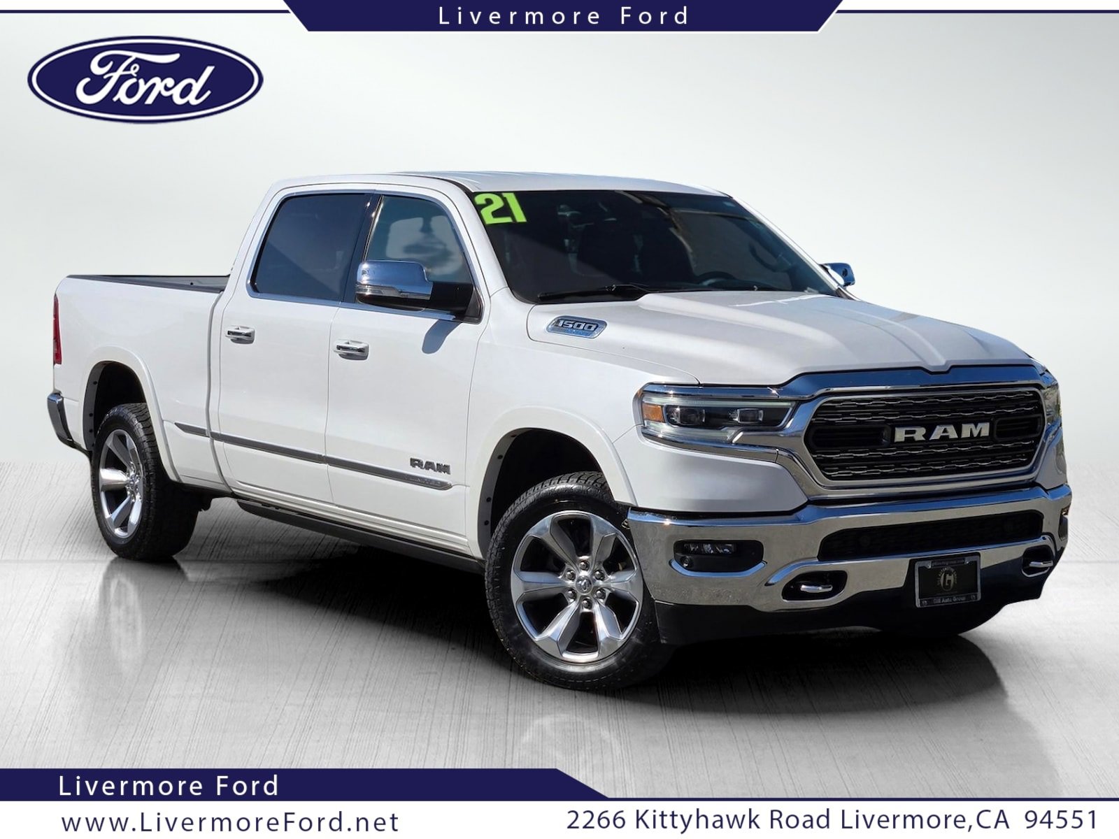 Used 2021 RAM 1500 Limited w/ Trailer Tow Group image 1