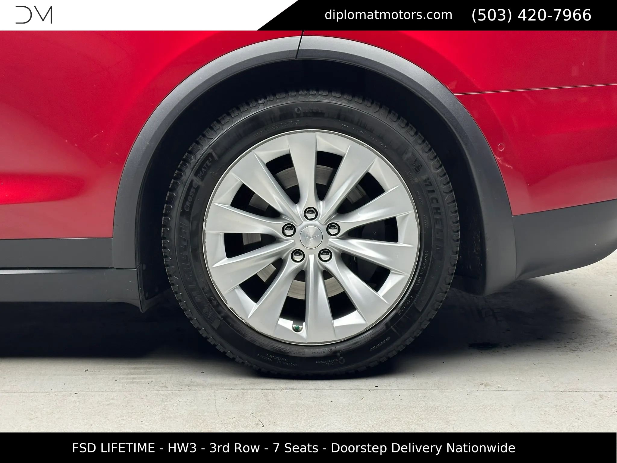 Used 2018 Tesla Model X 75D AWD/4WD image 38