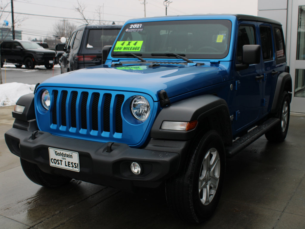 Certified 2021 Jeep Wrangler Unlimited Sport image 3