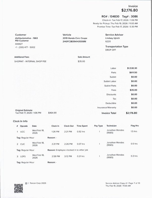 Used 2019 Honda Civic EX image 32