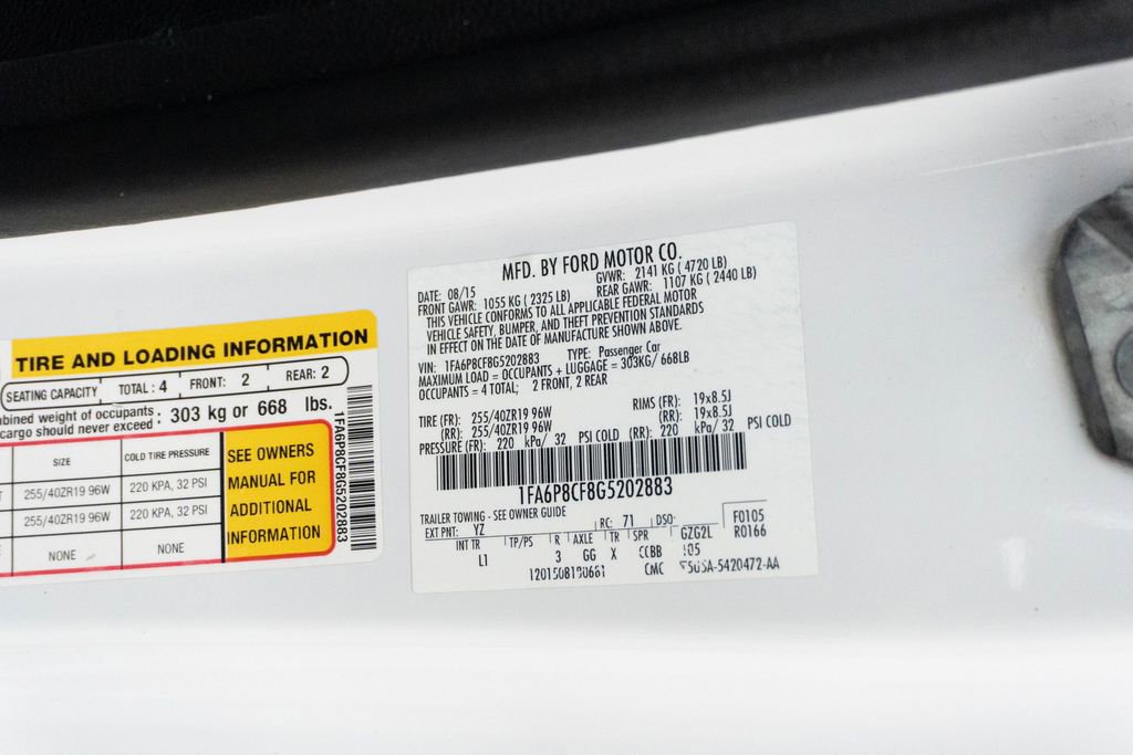 Used 2016 Ford Mustang GT Premium w/ Equipment Group 401A RWD image 33