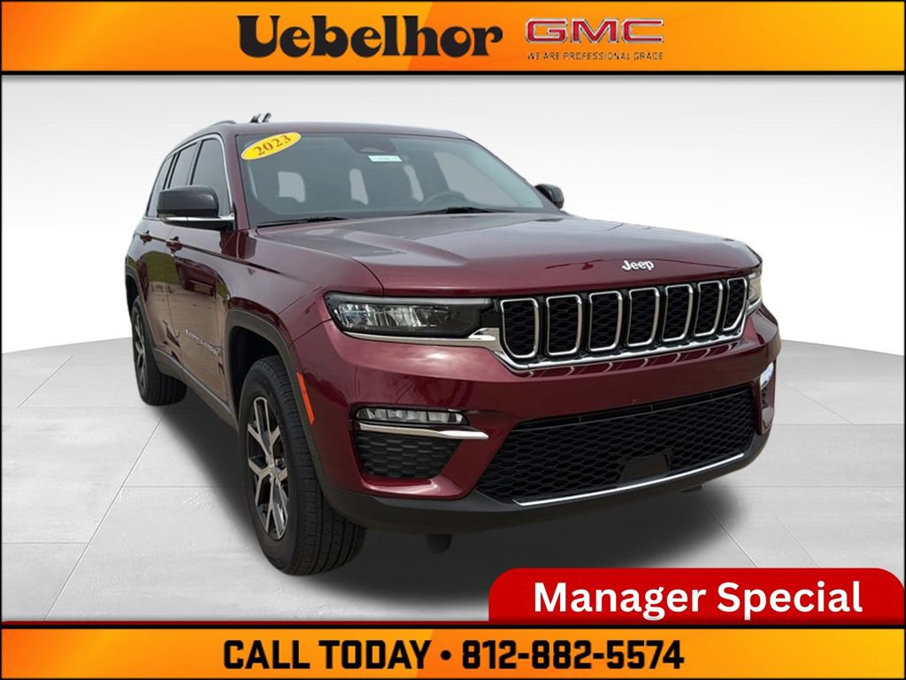 Used 2023 Jeep Grand Cherokee Limited w/ Trailer Tow Prep Group (B)