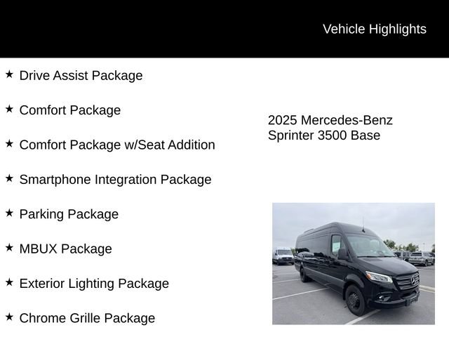 New 2025 Mercedes-Benz Sprinter 3500 image 6