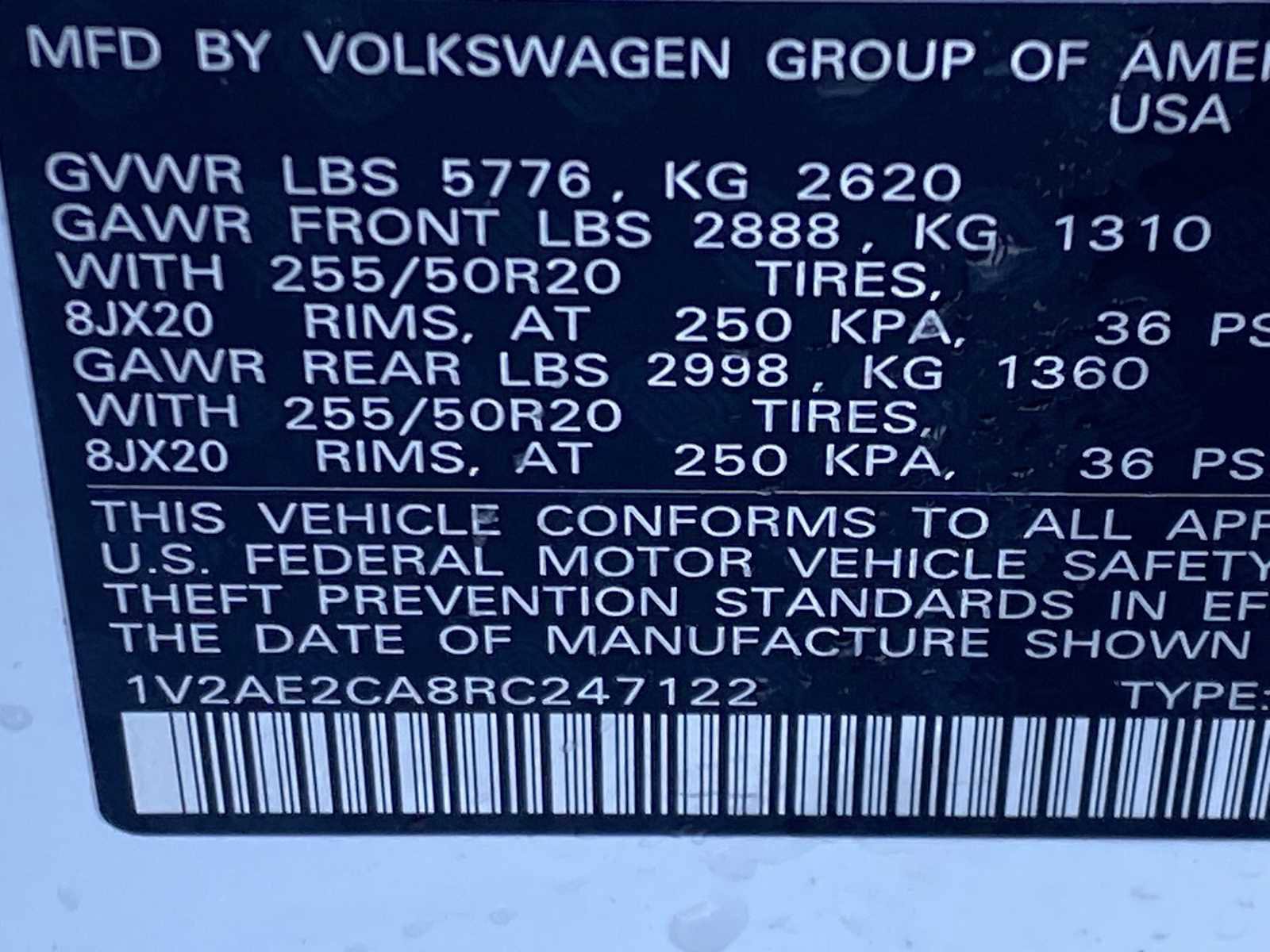 Used 2024 Volkswagen Atlas Cross Sport SEL R-Line image 23