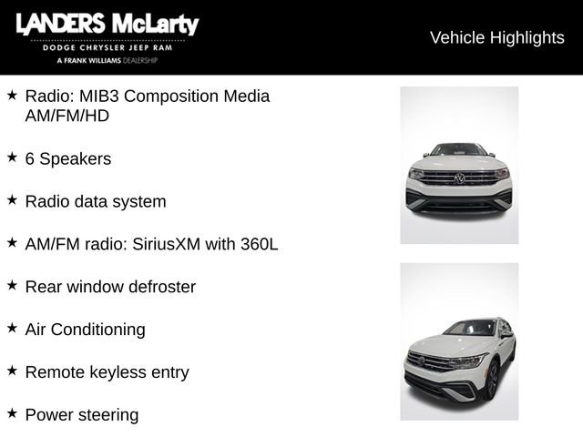 Used 2024 Volkswagen Tiguan Wolfsburg Edition image 5