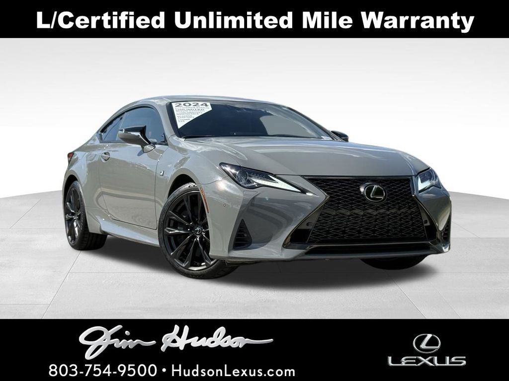 Certified 2024 Lexus RC 300 F Sport w/ Navigation Package RWD image 1