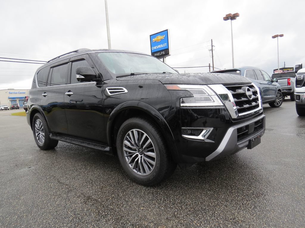 Used 2023 Nissan Armada SL w/ Captain's Chairs Package RWD image 11
