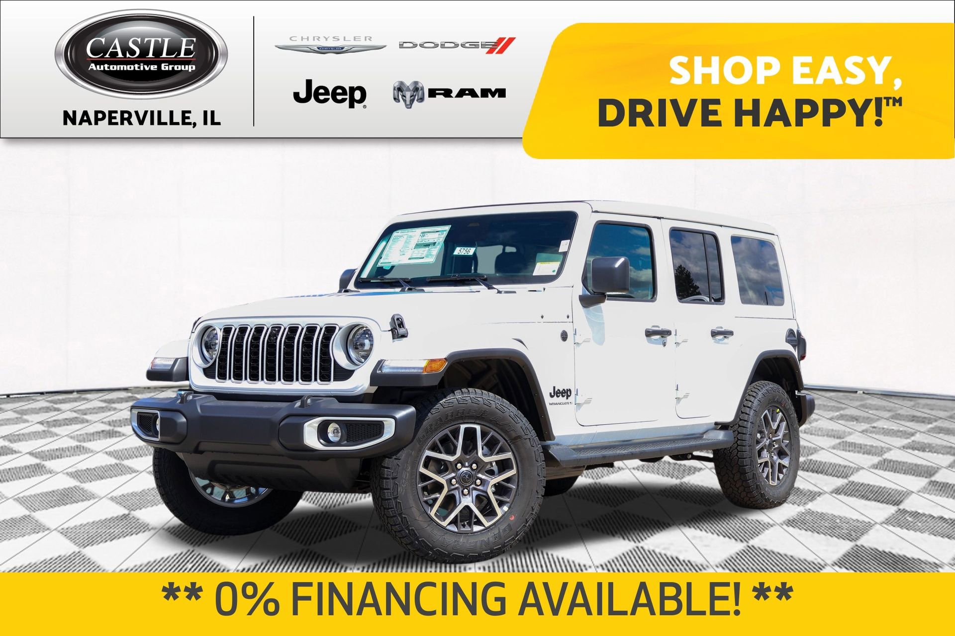 New 2026 Jeep Wrangler Unlimited Sahara