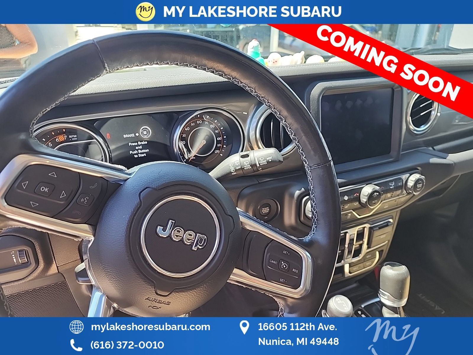 Used 2023 Jeep Wrangler Unlimited Sahara w/ LED Lighting Group AWD/4WD image 12