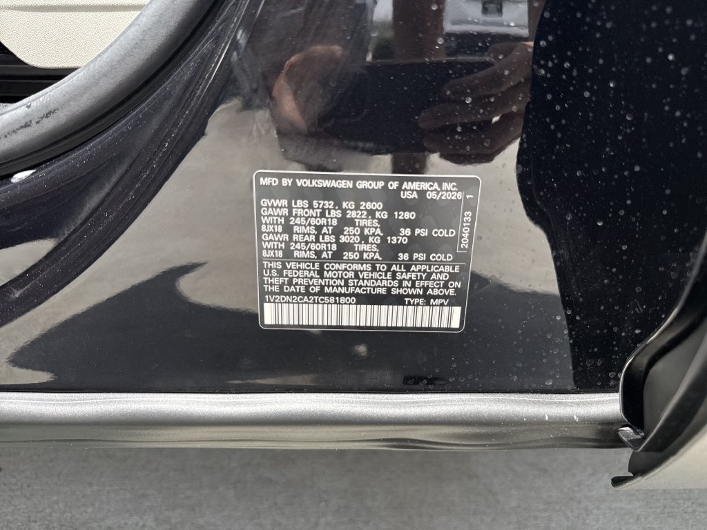 New 2026 Volkswagen Atlas SE FWD image 26