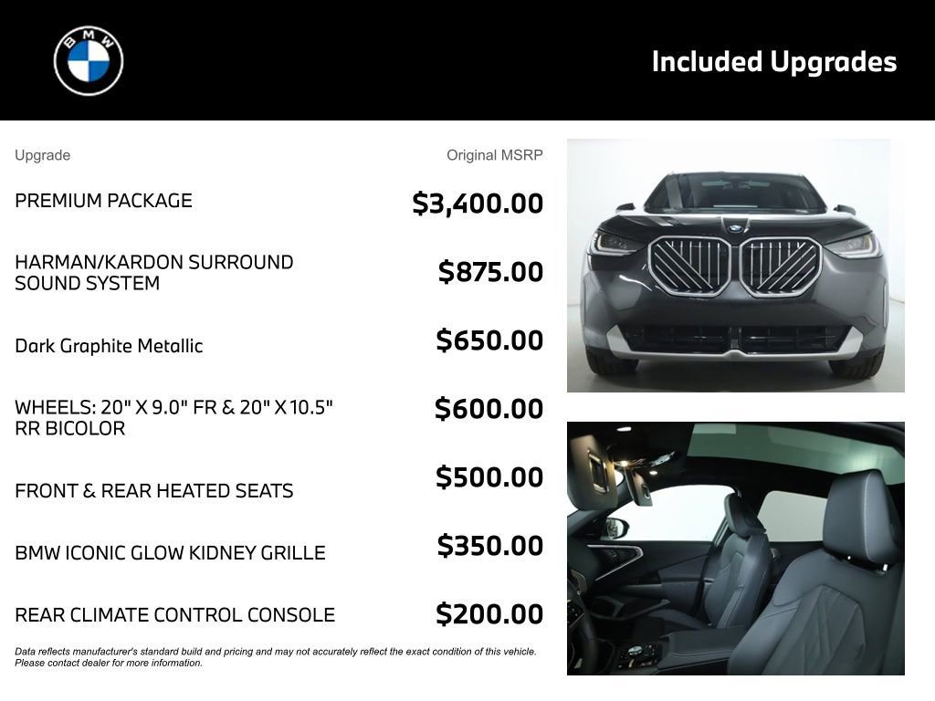 Certified 2025 BMW X3 xDrive30i w/ Premium Package image 4