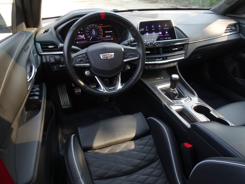 Certified 2023 Cadillac CT4 V Blackwing w/ Technology Package RWD image 14