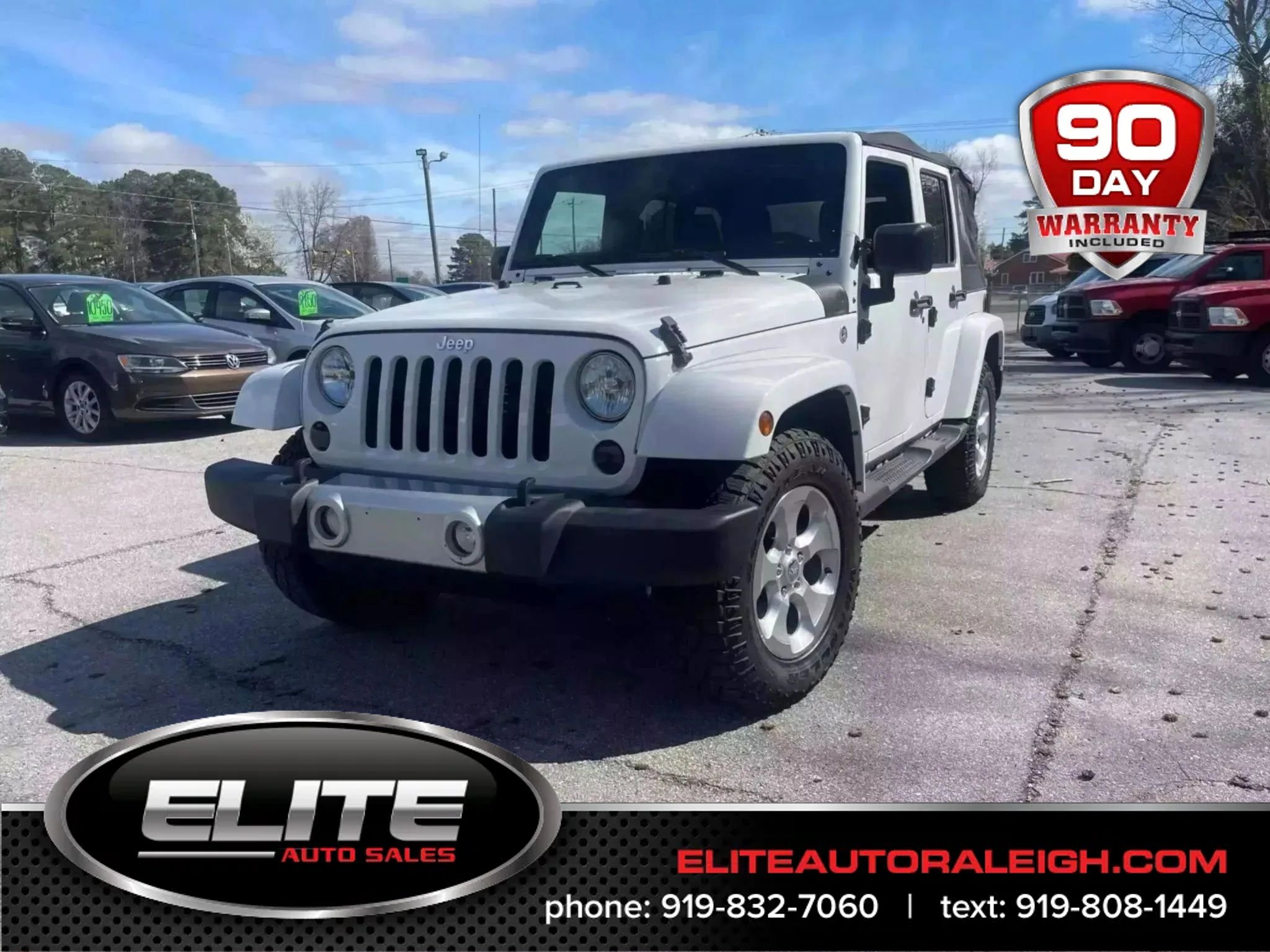 Used 2015 Jeep Wrangler Unlimited Sahara w/ Connectivity Group