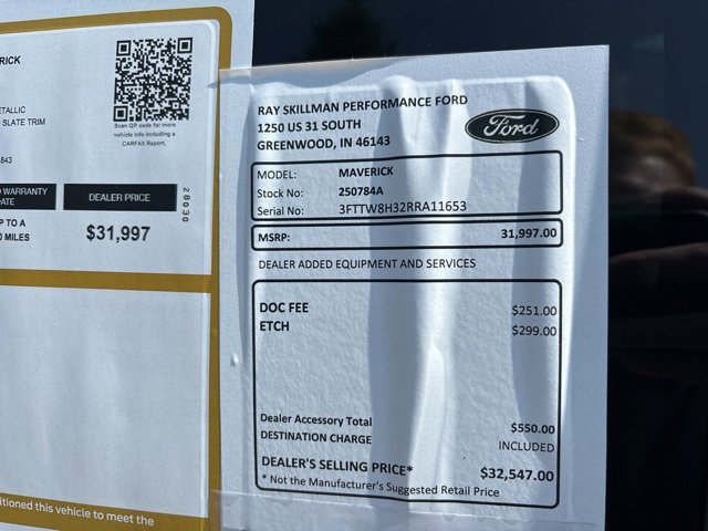 Certified 2024 Ford Maverick XLT image 3