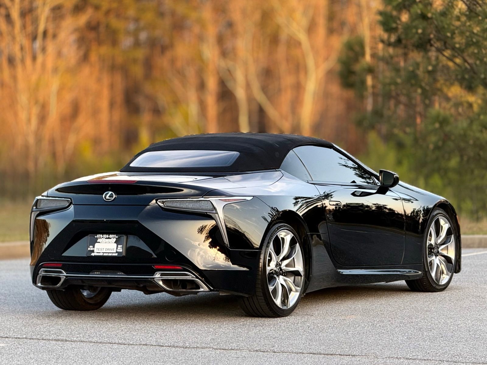 Used 2021 Lexus LC 500 Convertible w/ Touring Package image 10