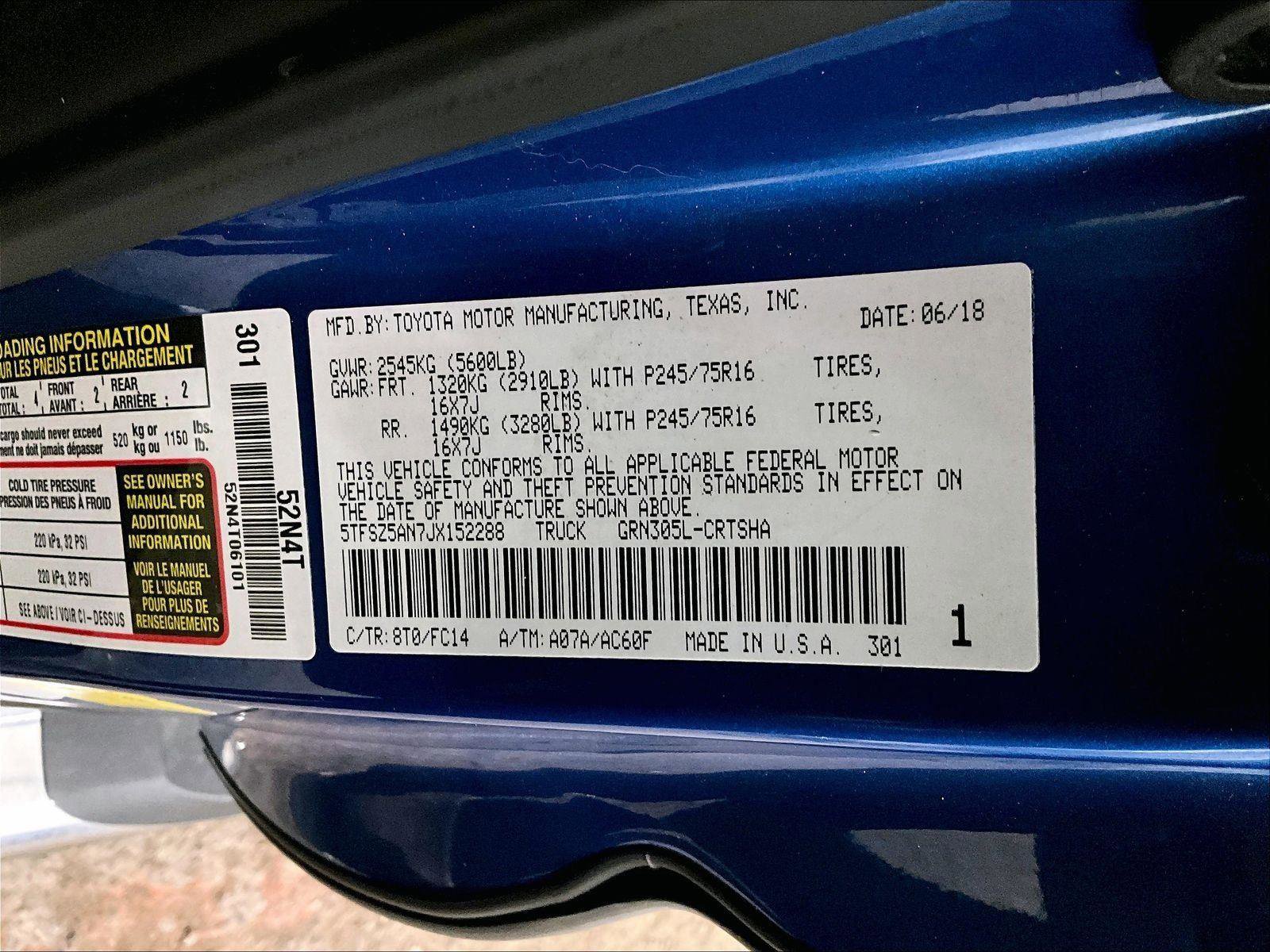 Used 2018 Toyota Tacoma SR5 AWD/4WD image 33