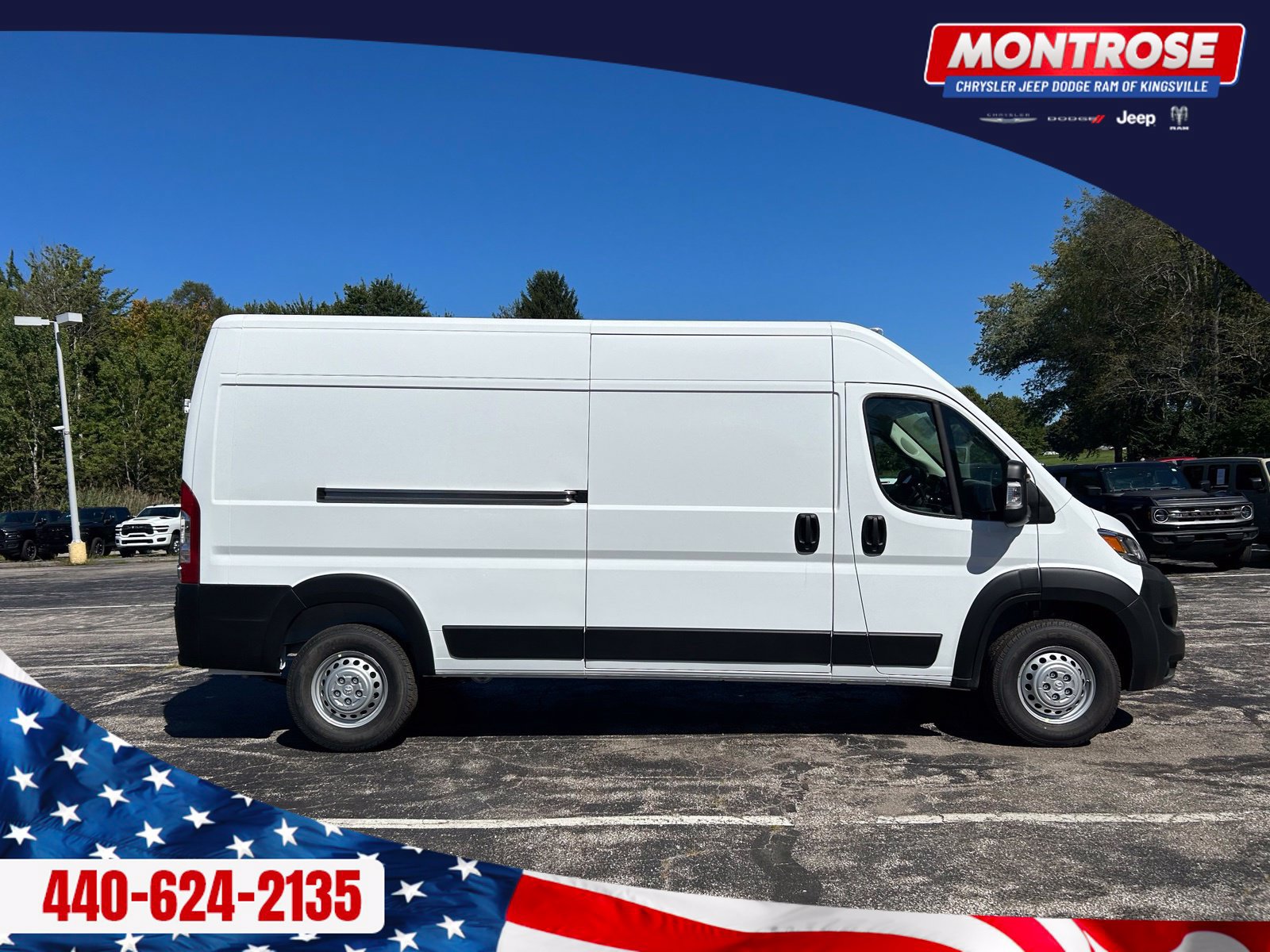 New 2026 RAM ProMaster 2500 w/ Convenience Group FWD image 7