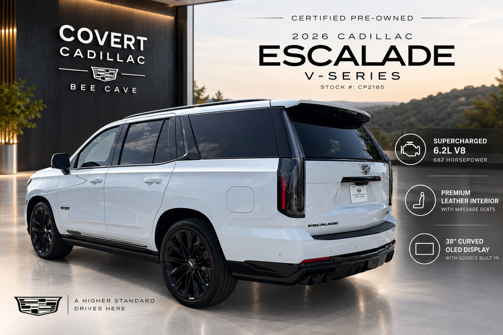 Certified 2026 Cadillac Escalade V w/ LPO, ONYX Package AWD/4WD image 3
