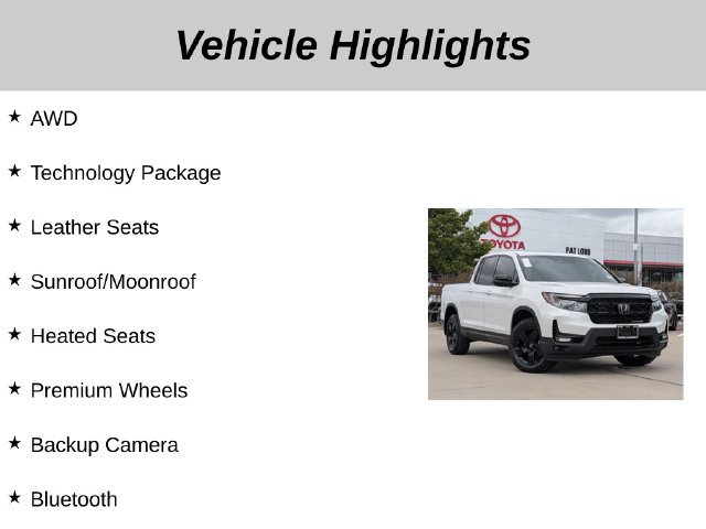 Used 2024 Honda Ridgeline Black Edition image 5