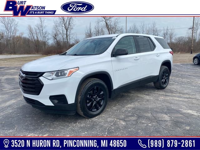Used 2021 Chevrolet Traverse LS w/ LPO, Floor Liner Package FWD image 1