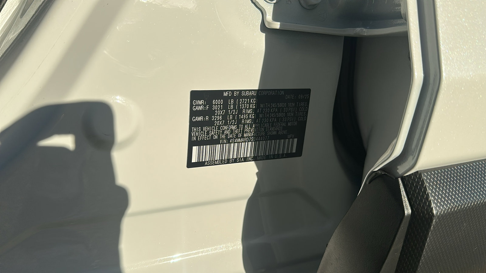 New 2025 Subaru Ascent Bronze Edition image 11