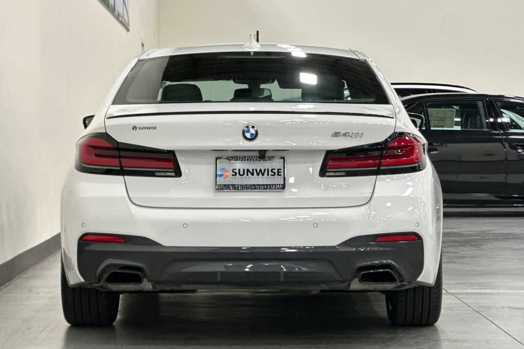 Certified 2023 BMW 540i w/ M Sport Package RWD image 5