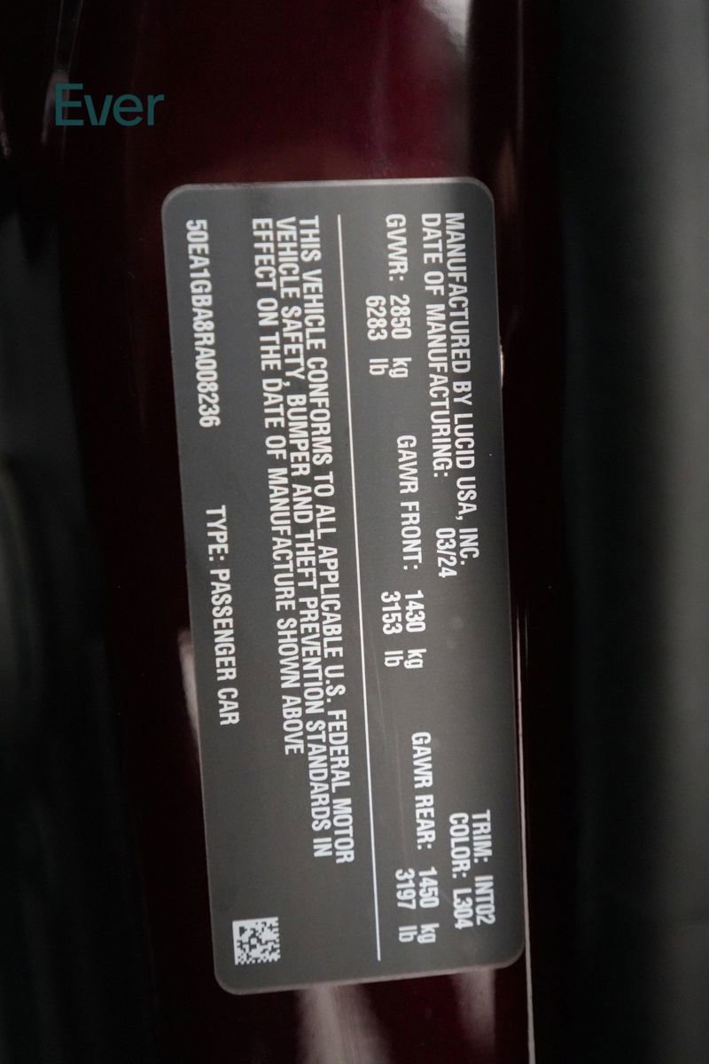 Used 2024 Lucid Air Grand Touring image 29