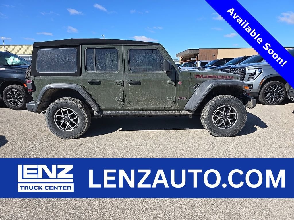 Used 2024 Jeep Wrangler Unlimited Rubicon w/ Technology Group image 1