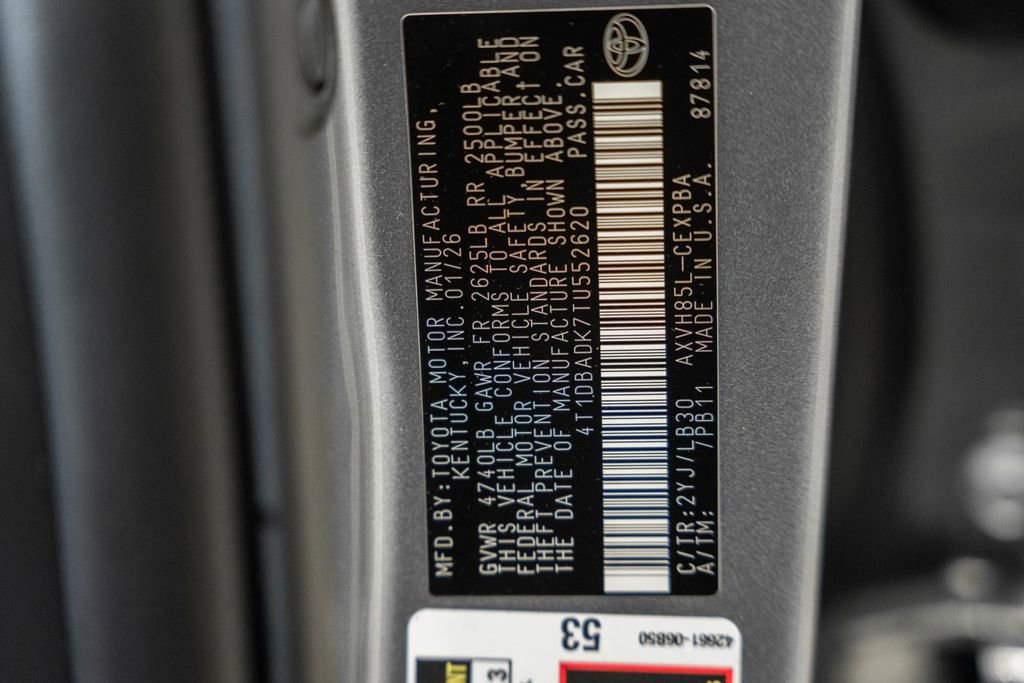 New 2026 Toyota Camry XSE image 36