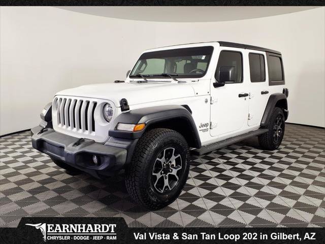 Certified 2019 Jeep Wrangler Unlimited Sport S AWD/4WD image 1