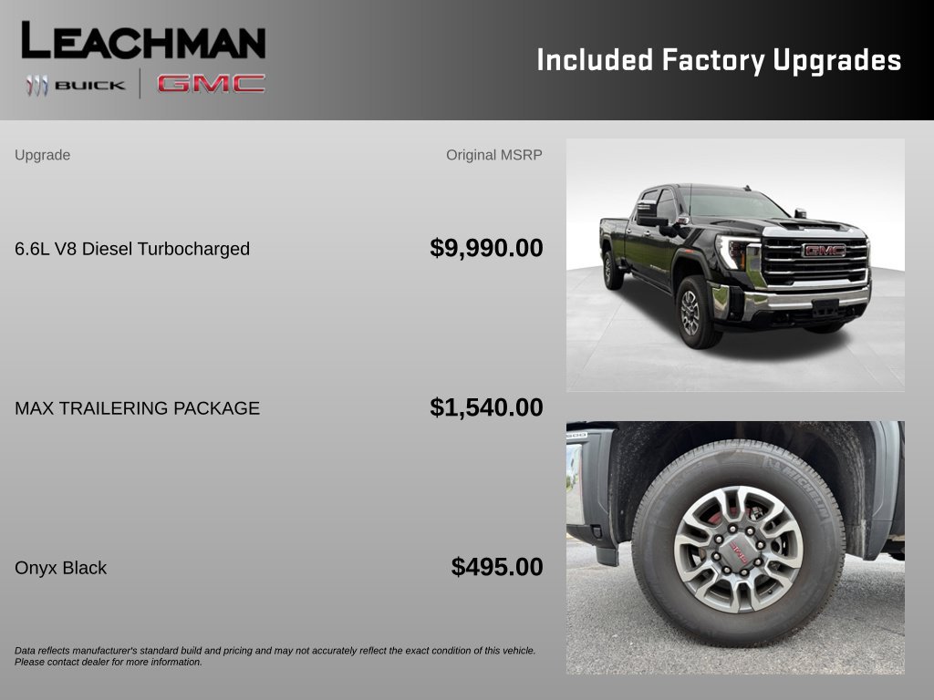 Used 2025 GMC Sierra 2500 SLT w/ Max Trailering Package AWD/4WD image 10