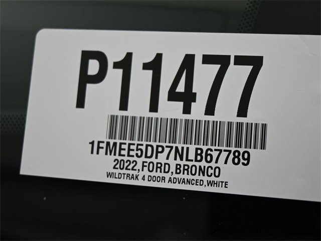 Used 2022 Ford Bronco Wildtrak image 32