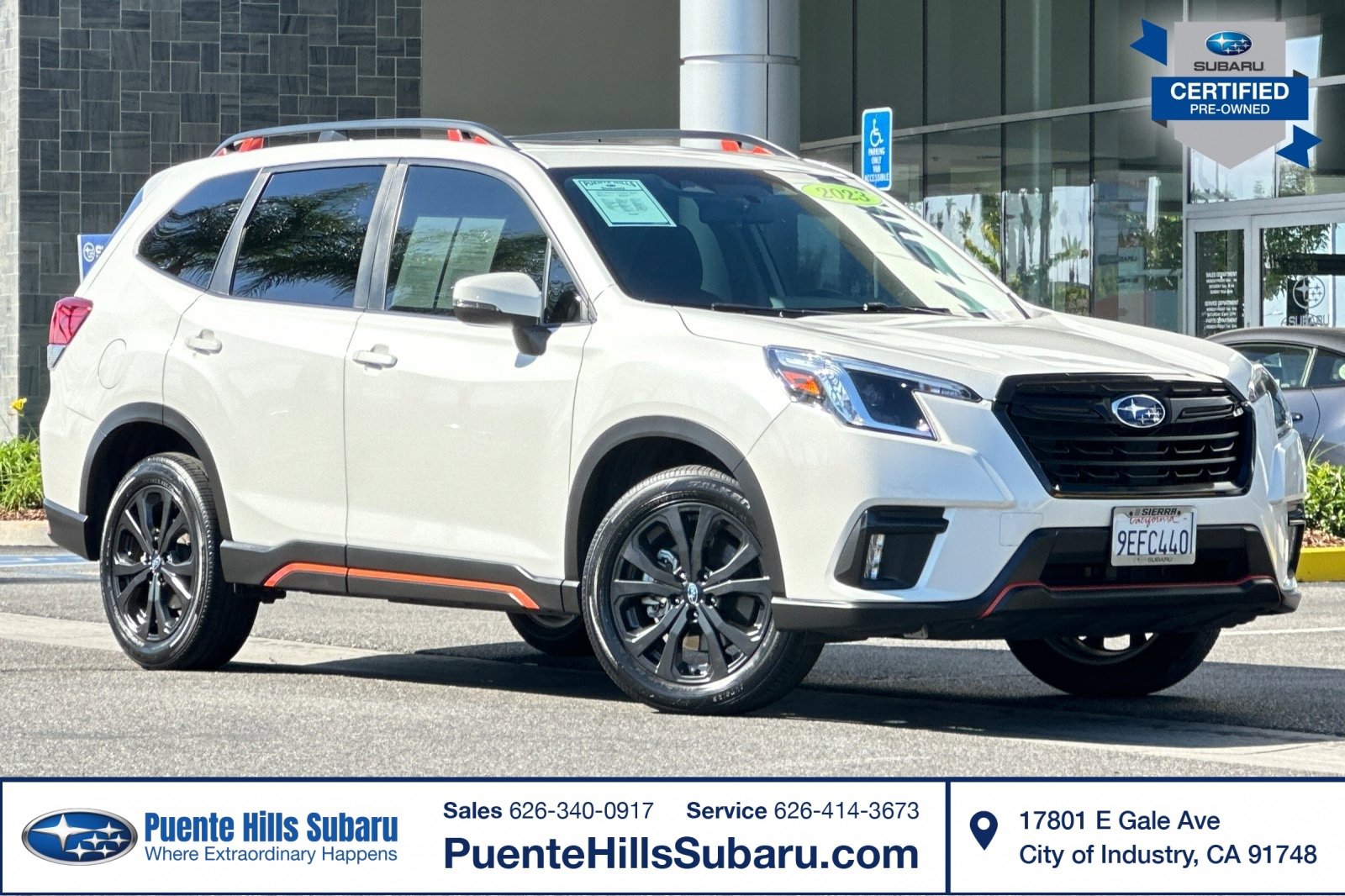 Certified 2023 Subaru Forester Sport