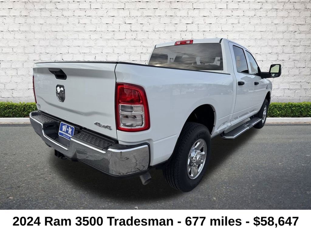 Used 2024 RAM 3500 Tradesman w/ Chrome Appearance Group image 3