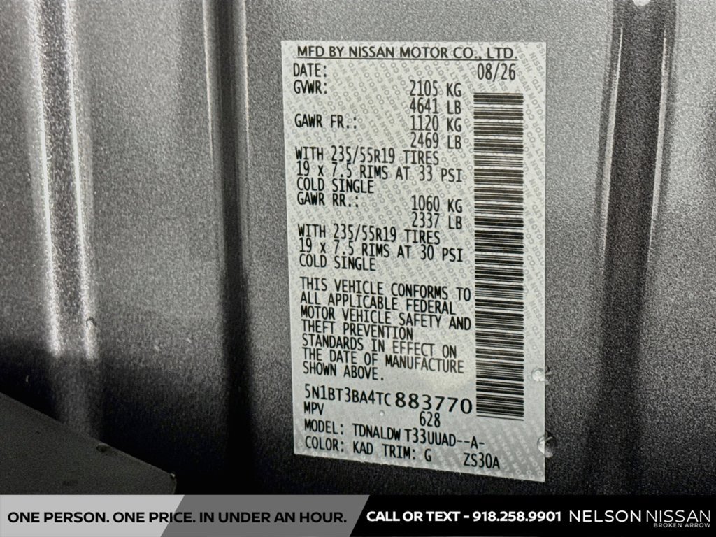 New 2026 Nissan Rogue Dark Armor FWD image 32