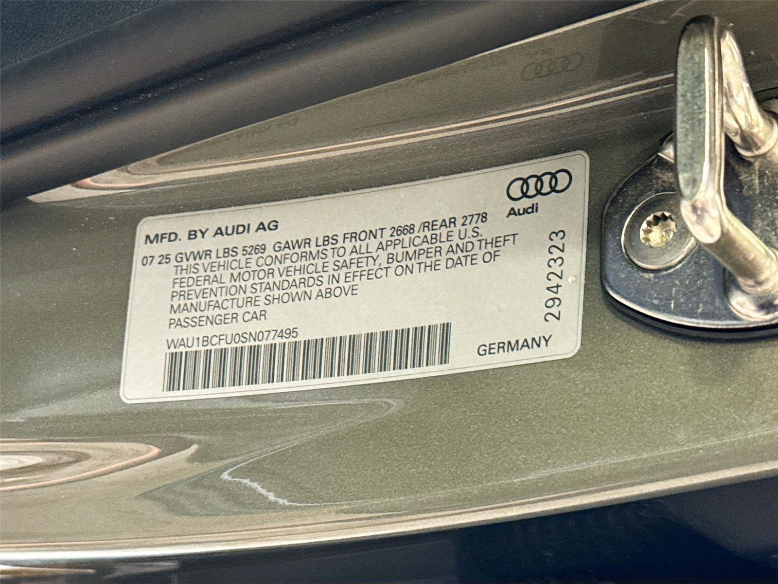 Certified 2025 Audi A5 2.0T Premium w/ Convenience Package image 34