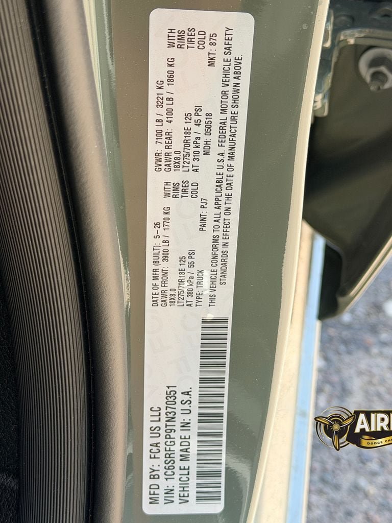 New 2026 RAM 1500 Warlock AWD/4WD image 33