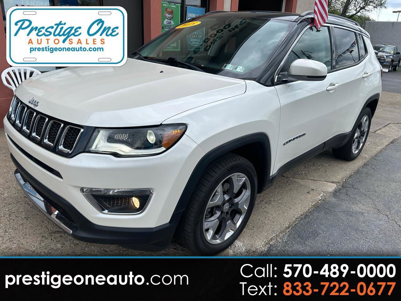 Used 2018 Jeep Compass Limited w/ Navigation Group AWD/4WD image 1